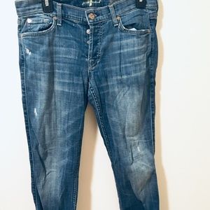 7 seven Boyfriend jeans